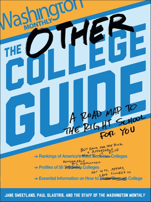 Title details for The Other College Guide by Jane Sweetland - Available